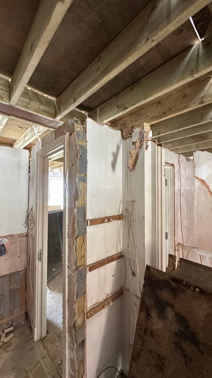 Internal strip-out ahead of full high-end refurbishment